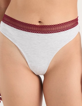 Tanga That's It de algodón para mujer