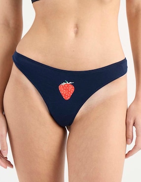 Tanga That's It de algodón para mujer