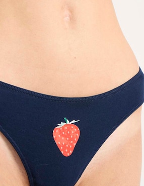 Tanga That's It de algodón para mujer