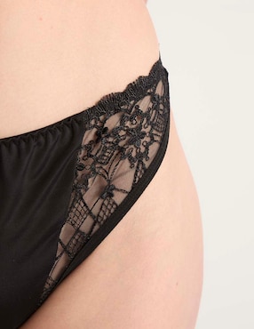 Tanga Map de algodón para mujer