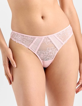 Tanga Map de algodón para mujer