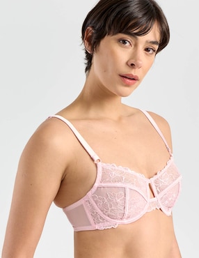 Brassiere demi Map con copa para mujer
