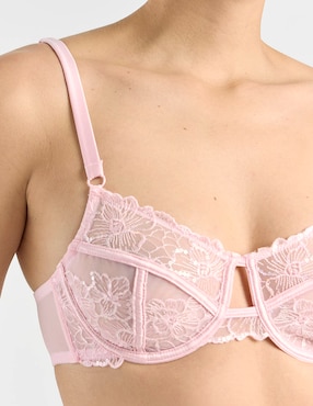 Brassiere demi Map con copa para mujer