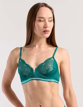 Brassiere demi Map con copa para mujer