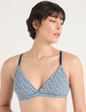Bralette Map copa preformada para mujer