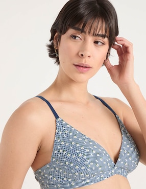 Bralette Map copa preformada para mujer