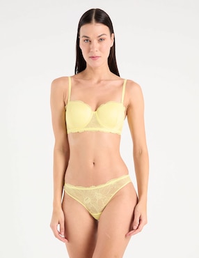 Bikini Map de algodón para mujer