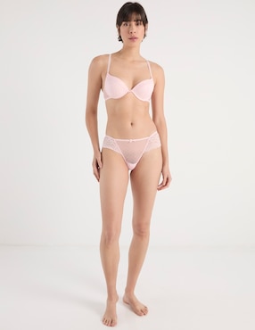 Brassiere demi Map con copa para mujer