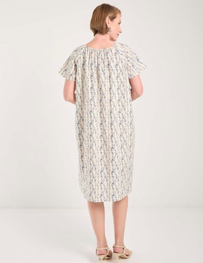 Camisón LIeb estampado floral de algodón