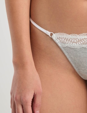 Tanga That's It de algodón para mujer