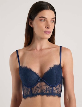 Corselette Map con copa para mujer