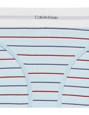 Bikini Calvin Klein de algodón para mujer