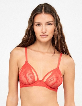 Brassiere demi Map para mujer