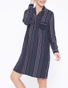 Camisón Muydemi estampado lunares