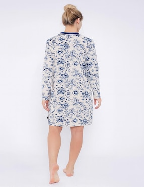 Camisón Muydemi estampado floral de algodón