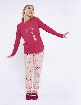 Conjunto pijama Muydemi Animales para mujer