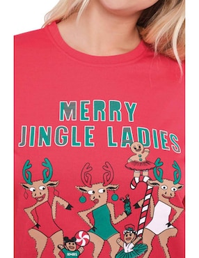 Conjunto pijama Muydemi Navideño para mujer