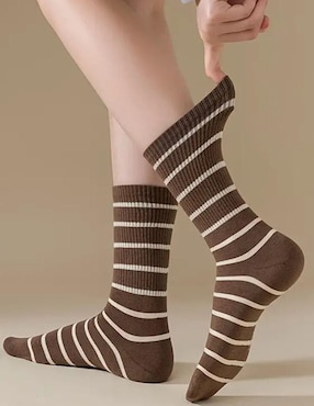 Set calcetín Muytu de algodón para mujer 5 pares