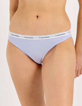 Bikini Calvin Klein de algodón para mujer