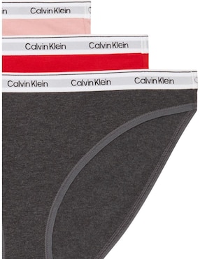 Set bikini Calvin Klein de algodón para mujer