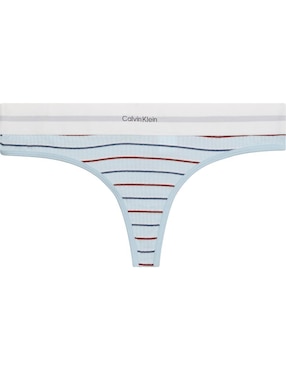 Tanga Calvin Klein de algodón para mujer