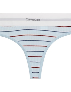Tanga Calvin Klein de algodón para mujer