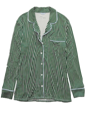 Playera pijama Aerie estampado a rayas para mujer