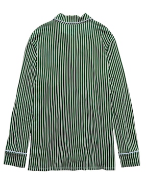 Playera pijama Aerie estampado a rayas para mujer