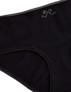 Hipster Aerie de algodón para mujer
