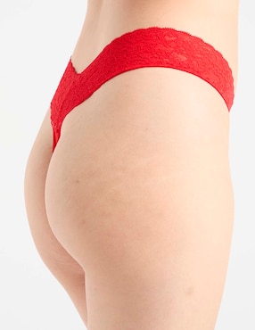 Tanga Aerie de algodón para mujer