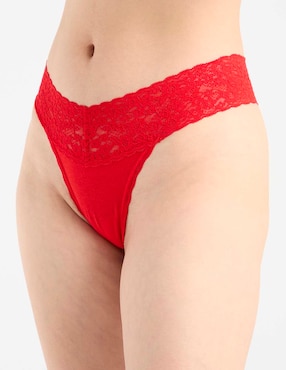 Tanga Aerie de algodón para mujer