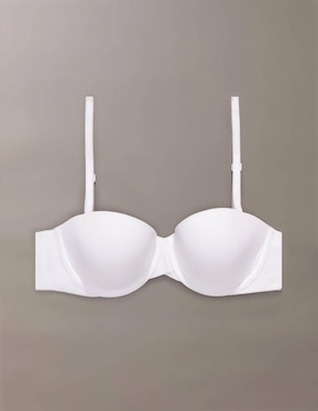 Brassiere demi Calvin Klein copa preformada para mujer