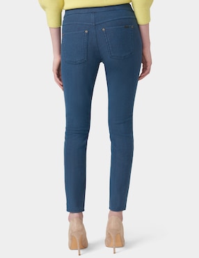 Legging Hue a la cintura con botón para mujer