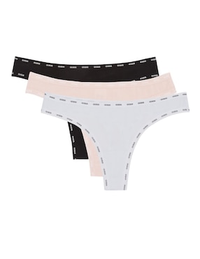 Set tanga Guess de algodón para mujer