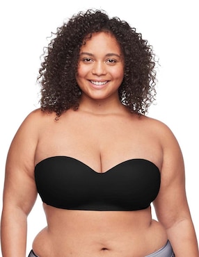 Brassiere strapless Warner's copa preforma para mujer