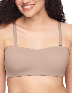 Brassiere strapless Warner's copa preformada para mujer