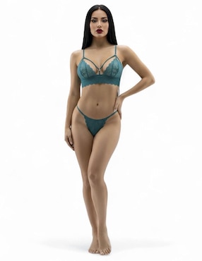 Conjunto de bra y panty Cocoa Lingerie