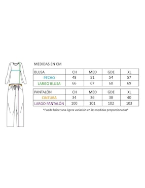 Conjunto pijama Whispers para mujer
