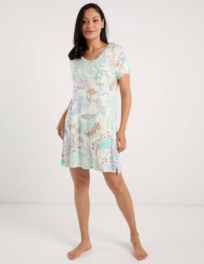 Camisón Liz Claiborne estampado floral