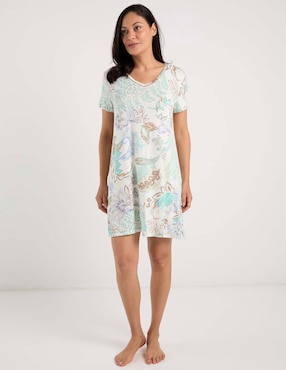 Camisón Liz Claiborne estampado floral