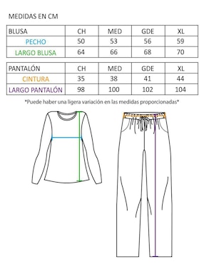 Conjunto pijama Whispers para mujer