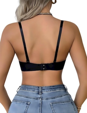 Brassiere balconette Femica media copa para mujer