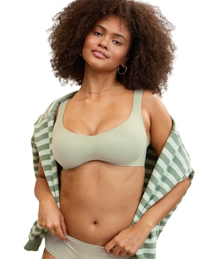 Brassiere demi Aerie con copa para mujer