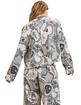 Blusa Aerie manga larga para mujer
