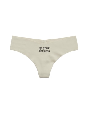 Tanga Aerie de algodón para mujer