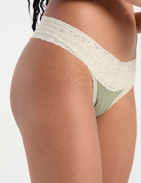 Tanga Aerie de algodón para mujer