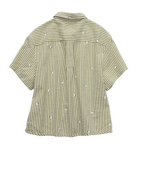 Playera pijama Aerie a rayas para mujer