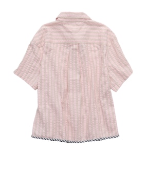 Playera pijama Aerie estampado a rayas para mujer