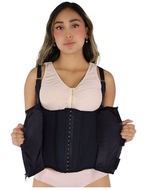 Faja espalda media superior Unikfajas con compresión alta para mujer