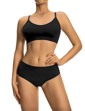 Faja tipo panty Shapely con compresión media para mujer